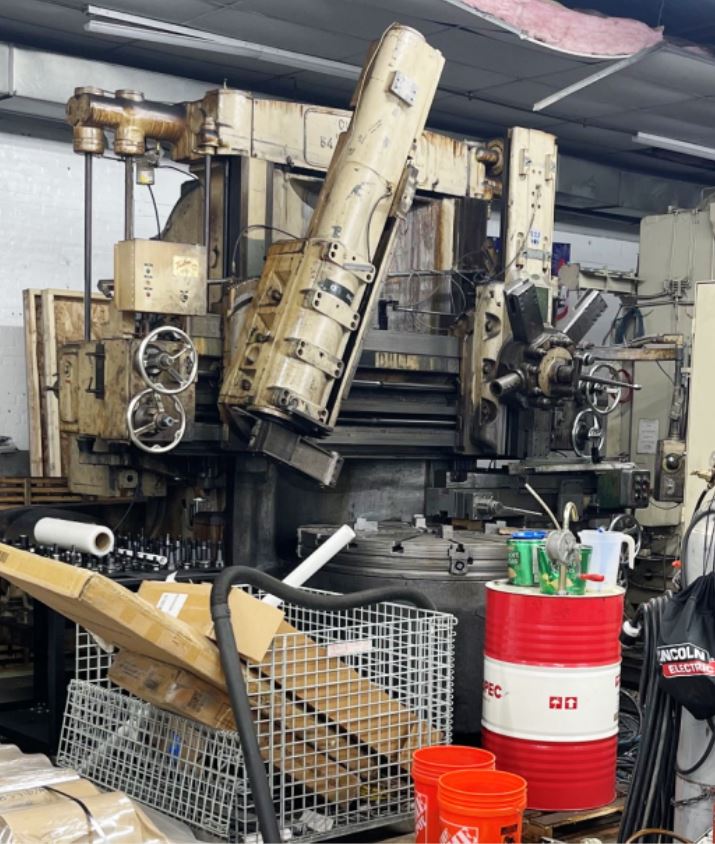 Bullard 54" Cutmaster Vertical Turret Lathe