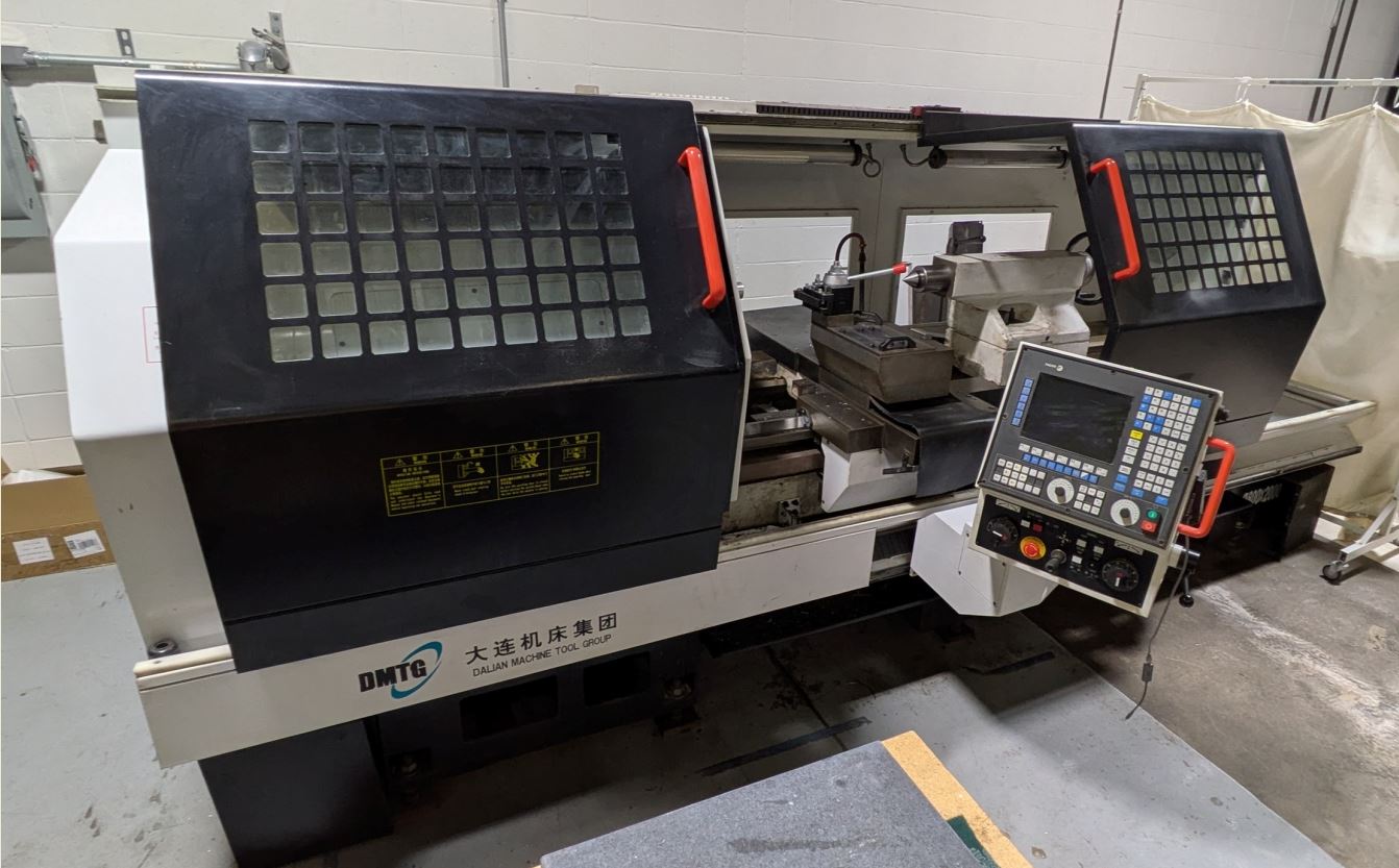 DMTG 31 x 79 CKE6180Z Flat Bed CNC Lathe