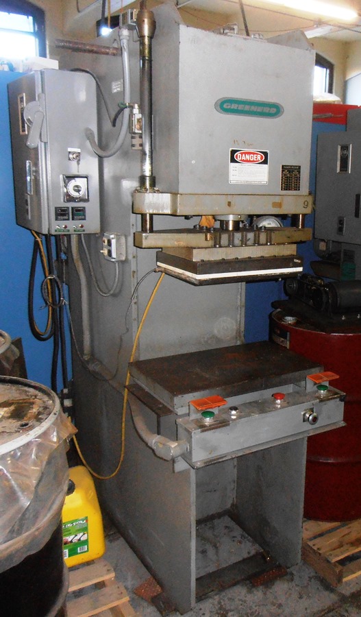 Greenerd HC-12-PVB5 12-Ton C-Frame Hydraulic Press Greenerd HC-12-PVB5 12-Ton C-Frame Hydraulic Press