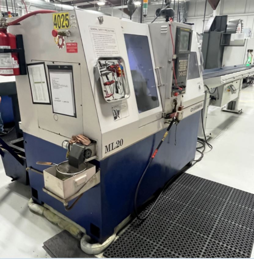 Hanwha ML20 CNC Swiss Screw Machine (2606)