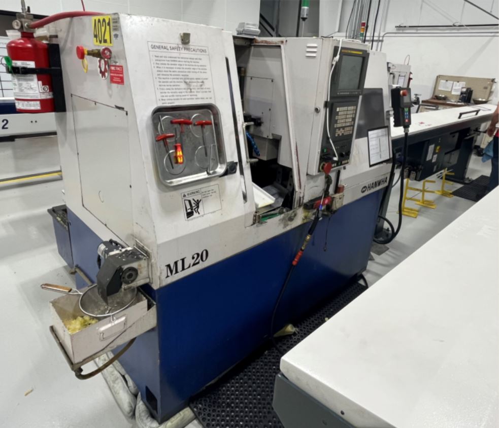 Hanwha ML20 CNC Swiss Screw Machine 2069