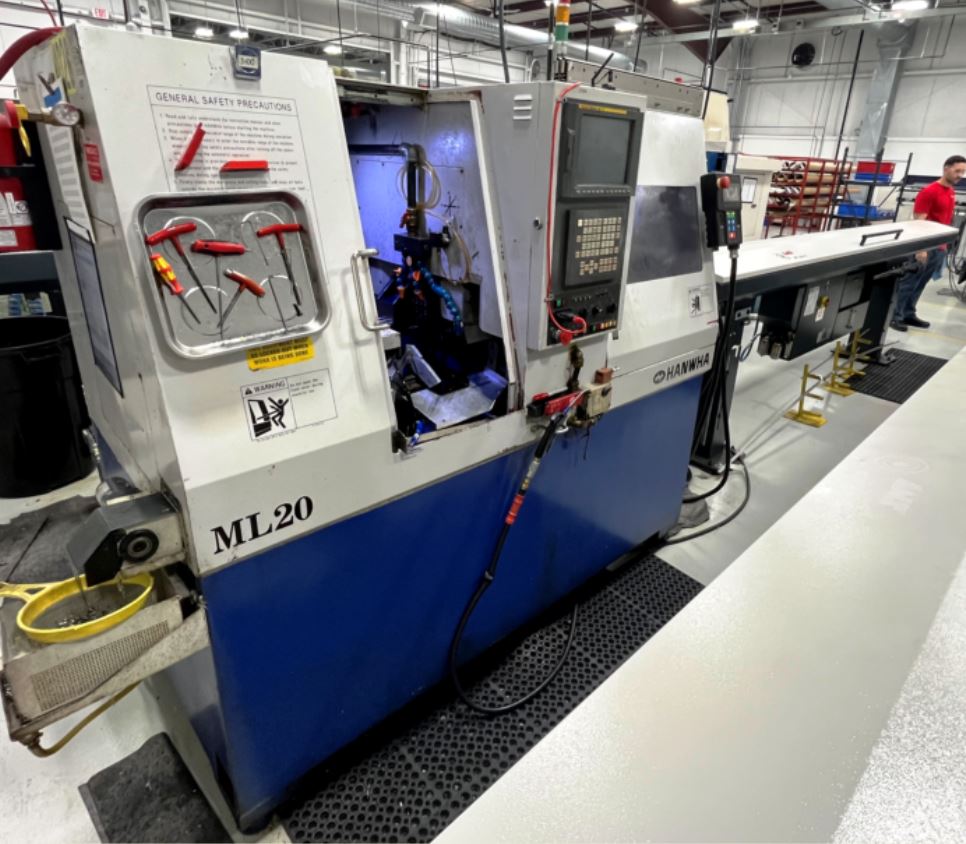 Hanwha ML20 CNC Swiss Screw Machine (2610)