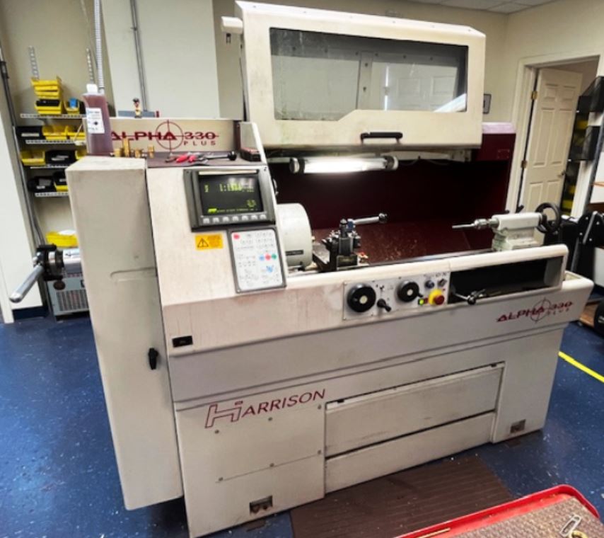 Harrison Alpha 330 Plus CNC Flat-bed Lathe