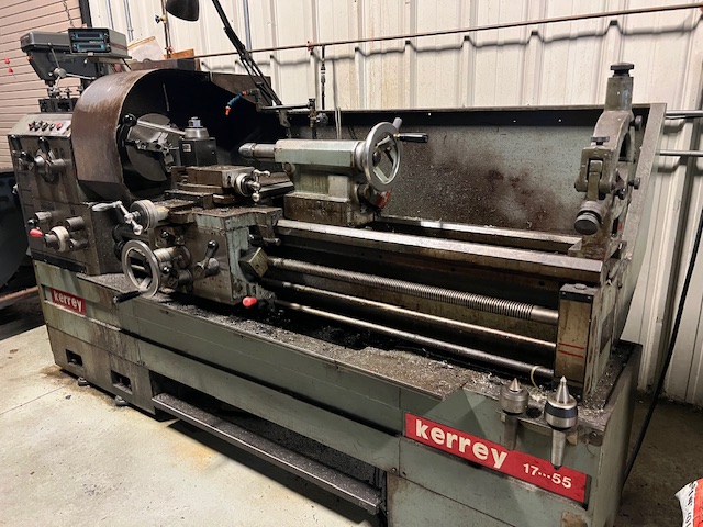 Kerrey 17" x 55" Gap Bed Engine Lathe