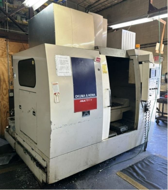 Okuma & Howa Millac 511V CNC Vertical Machining Center