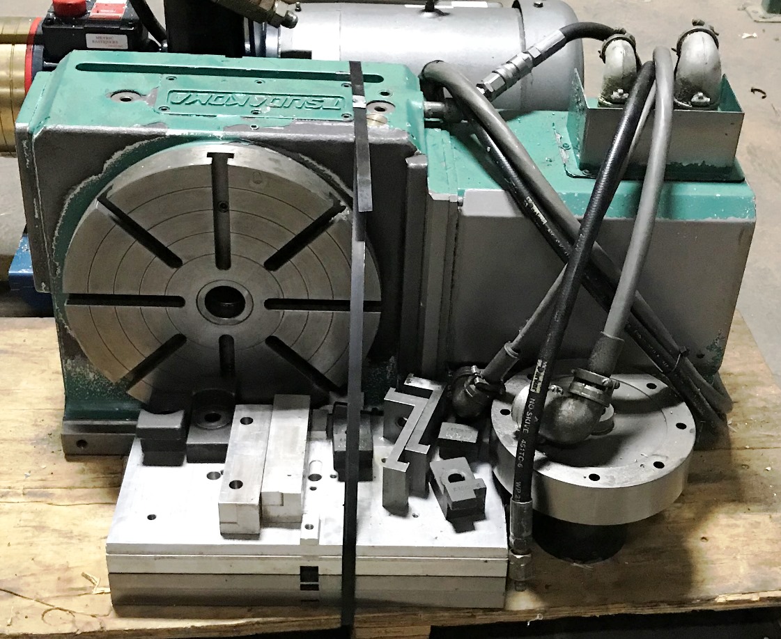 Tsudakoma RNCV-301R 12in CNC Horizontal/Vertical Rotary Table Tsudakoma RNCV-301R 12in CNC Horizontal/Vertical Rotary Table